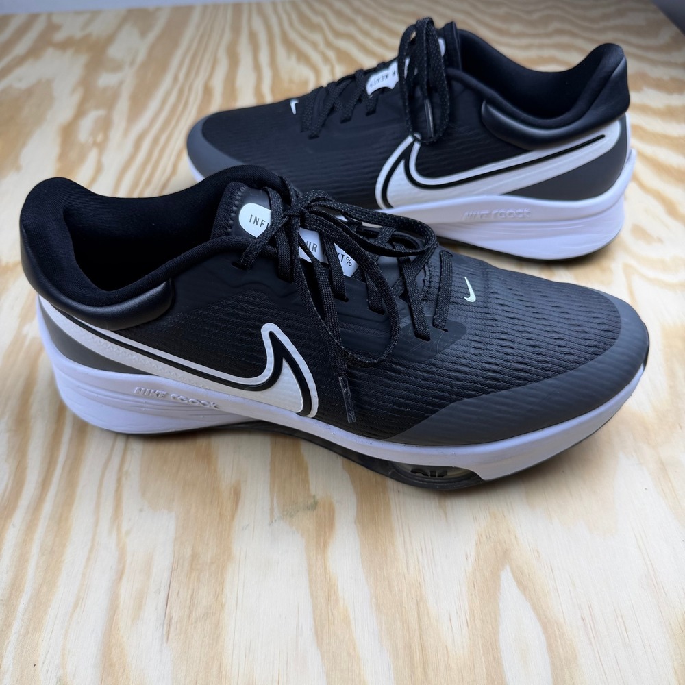 Nike Air Zoom Infinity Tour NEXT% Wide Golf Shoes Mens 9.5 Black DM8446-015
